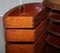 Victorian Hardwood Kidney Desk with Bookcase Back & Sideways Opening Drawer 20