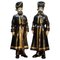 Russische Kamer-Kazak Bodyguard Statuen von Faberge, 1912, 2er Set 1