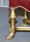 Italian Baroque Style Giltwood Bench or Stool in New Oxblood Leather, 1800s, Image 9