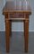 Stamped Burr Walnut Console Tables from David Linley, 1993, Set of 2 10