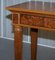 Stamped Burr Walnut Console Tables from David Linley, 1993, Set of 2, Image 8
