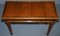 Stamped Burr Walnut Console Tables from David Linley, 1993, Set of 2 4