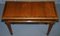 Stamped Burr Walnut Console Tables from David Linley, 1993, Set of 2, Image 4