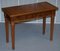 Stamped Burr Walnut Console Tables from David Linley, 1993, Set of 2 2