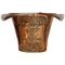 King Henry IV Coat of Arms or Armorial Crest Ice Bucket in Copper, Image 1