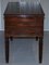 19th Century French Louis Philippe Solid Wood Campaign Desk, Image 11