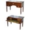 19th Century French Louis Philippe Solid Wood Campaign Desk 1