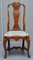 18th Century Dutch Elm Marquetry Inlaid Dining Chairs, 1760s, Set of 6, Image 19