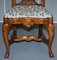 18th Century Dutch Elm Marquetry Inlaid Dining Chairs, 1760s, Set of 6 20