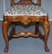 18th Century Dutch Elm Marquetry Inlaid Dining Chairs, 1760s, Set of 6, Image 20