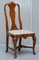 18th Century Dutch Elm Marquetry Inlaid Dining Chairs, 1760s, Set of 6 2