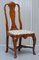 18th Century Dutch Elm Marquetry Inlaid Dining Chairs, 1760s, Set of 6, Image 2