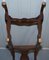 18th Century Dutch Elm Marquetry Inlaid Dining Chairs, 1760s, Set of 6, Image 15