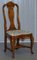 18th Century Dutch Elm Marquetry Inlaid Dining Chairs, 1760s, Set of 6, Image 18