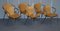 Poltrone impilabili vintage in legno curvato di Vico Magistretti per Fritz Hansen, set di 6, Immagine 3