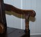 17th Century Wainscot Armchair in Oak, Northern England 9