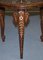 Anglo-Indian Taj Mahal Elephant Hardwood Inlaid Side Table 9