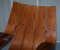 Hand Dyed Brown Leather Armchair, Image 15