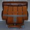 Hand Dyed Brown Leather Armchair 12