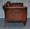 Victorian Brown Leather Sofa from Howard & Sons, Image 11