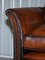 Victorian Brown Leather Sofa from Howard & Sons 8