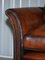 Victorian Brown Leather Sofa from Howard & Sons, Image 8