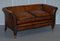 Victorian Brown Leather Sofa from Howard & Sons 19
