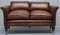 Victorian Brown Leather Sofa from Howard & Sons 2