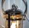 Cylindrical Glass & Chrome Storm Lanterns, Set of 2 8