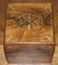 Caja de licor victoriana de palisandro con decantadores de vidrio de arándano, Imagen 6