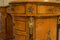 Französischer Empire-Nieren-Schreibtisch aus Wurzelholz mit Sphinx-Beschlägen aus Bronze und Malachit 11