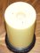 Candele da chiesa grandi vintage con base in legno intagliato, Cina, set di 2, Immagine 9