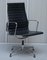 Black Leather Swivel Office Chairs from Vitra 2