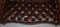 Sofá Chesterfield victoriano serpentino de cuero marrón teñido a mano, Imagen 5