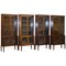 Oxford Library Victorian Bookcases in Hardwood, Set of 4 1
