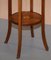 Edwardian Sheraton Revival Hardwood and Strung Inlaid Plant Jardinière Stand 8