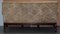 19th Century Hand-Carved Hardwood Sofa with Hawk Claw & Ball Feet 16