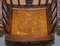 Butacas Savonarola anglo chinas talladas a mano, década de 1900. Juego de 2, Imagen 16