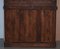 Victorian Tambour Door Cupboard on Chest of Drawers 12