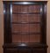 Victorian Tambour Door Cupboard on Chest of Drawers 18