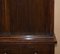 Victorian Tambour Door Cupboard on Chest of Drawers 8