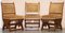 Gothic Revival Stühle aus geschnitztem Nussholz & vergoldetem Metall, 6er Set 3