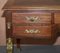 Französischer Napoleon III Empire Bureau Plat Schreibtisch aus vergoldeter Bronze 7