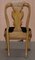 Walnut Queen Anne Dining Chairs, Set of 4 13
