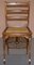 Solid Fruitwood Brass Fitting Military Campaign Folding Chair, 1890s 3