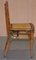 Solid Fruitwood Brass Fitting Military Campaign Folding Chair, 1890s 9