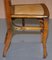 Chaise Pliante de Campagne Militaire en Bois Fruitier Massif, 1890s 10