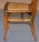 Solid Fruitwood Brass Fitting Military Campaign Folding Chair, 1890s 16