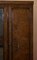 Mid-Victorian Triple Wardrobe in Glass & Burr Walnut from G Trollope & Sons 11