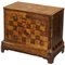 Continental Parquetry Marquetry Inlaid Commode, 1780s, Image 1